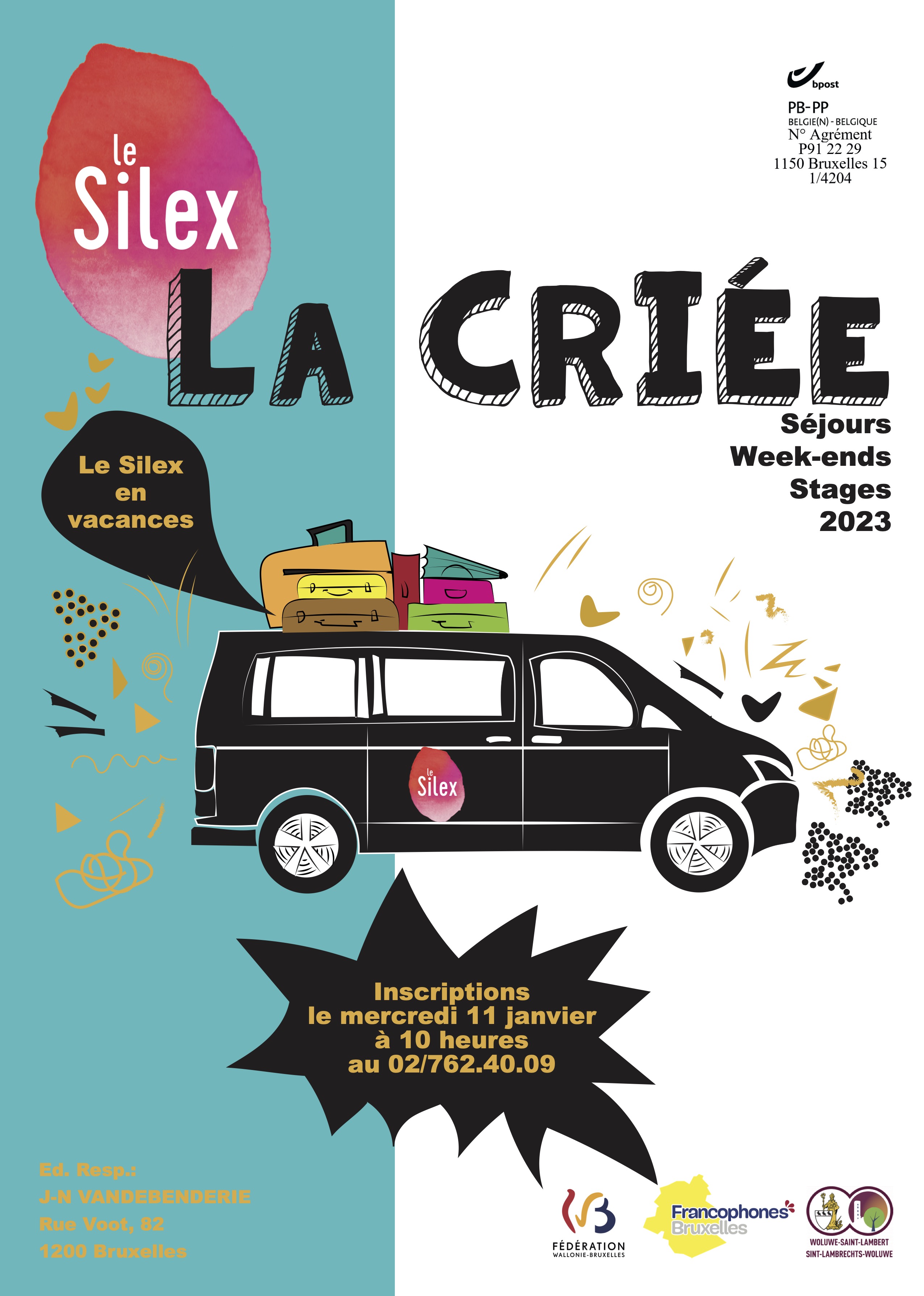 couverture criée séjour 23